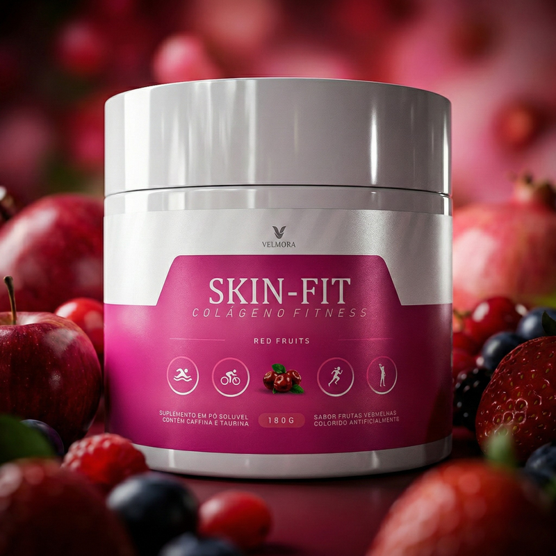 Skin-Fit Colágeno Fitness | Beleza, Energia e Performance em Um Só Produto