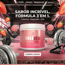 CREAGYM Creatina Premium com Magnésio e Coenzima Q10 | Mais Força, Energia e Performance