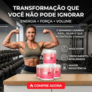 CREAGYM Creatina Premium com Magnésio e Coenzima Q10 | Mais Força, Energia e Performance