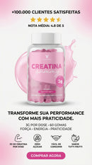 Creatina Gummy | 3g de Creatina por Porção | Mais Força e Performance