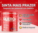 Quero+ Feminino | Suplemento Estimulante para Bem-Estar Feminino, Disposição e Libido