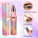 Depilador Facial Feminino 2 em 1 Recarregável USB | Sobrancelha e Buço Sem Dor