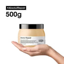 Máscara L'Oréal Absolut Repair Gold Quinoa 500g | Reconstrução Profissional para Cabelos Danificados