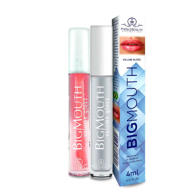 Gloss Labial Big Mouth PhalleBeauty | Efeito Volume e Hidratação Intensa