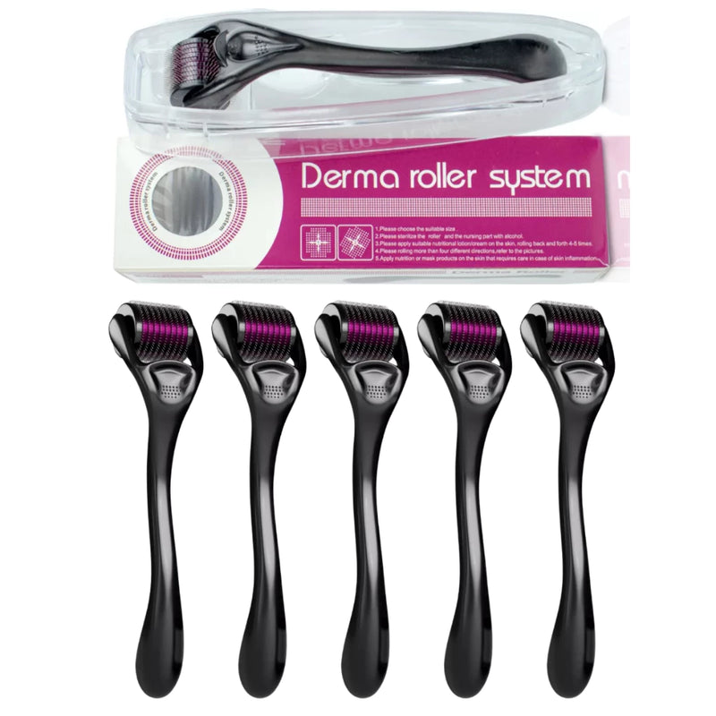 Dermaroller Original 540 Microagulhas | Microagulhamento Facial, Barba e Cabelo