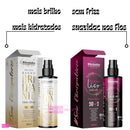 Kit Meu Liso + Banho Brilhante Gloss Capilar | Proteção Térmica e Brilho Intenso