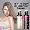 Kit Meu Liso + Banho Brilhante Gloss Capilar | Proteção Térmica e Brilho Intenso