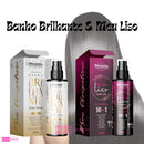 Kit Meu Liso + Banho Brilhante Gloss Capilar | Proteção Térmica e Brilho Intenso
