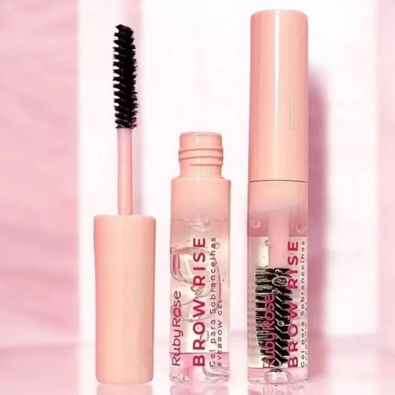 Gel Incolor Para Sobrancelhas Brow Rise Ruby Rose | Fixação Natural 24h