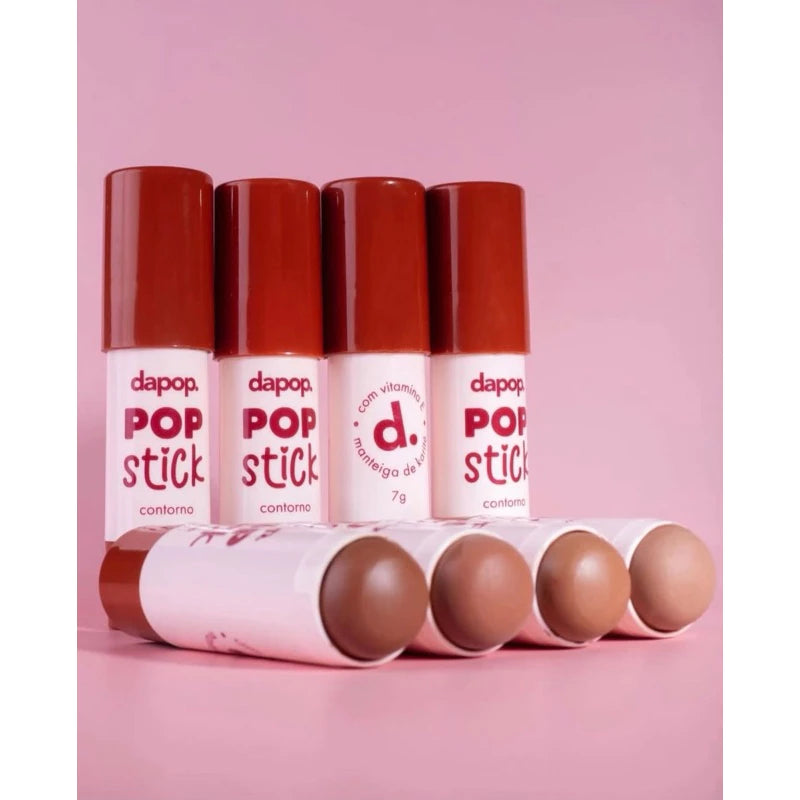 Contorno em Bastão Dapop Pop Stick 7g | Alta Pigmentação e Fácil de Esfumar