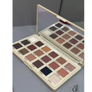 Paleta de Sombras Ruby Rose Glass Mirror Shade 18 Cores | Alta Pigmentação Profissional