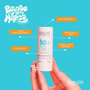 Protetor Solar Facial com Cor FPS 50 Sunless Stick Matte | Base em Bastão e Alta Proteção