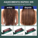 Escova Alisadora Bivolt 5 em 1 Profissional | Alisa, Modela e Controla o Frizz