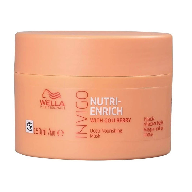 Máscara Wella Invigo Nutri-Enrich 150ml | Nutrição Profunda para Cabelos Secos e Danificados
