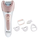 Depilador Philco Aqua Deluxe PDP01R Bivolt com 5 Acessórios