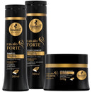Kit Haskell Cavalo Forte Completo | Shampoo + Condicionador + Máscara para Crescimento Capilar
