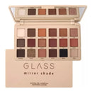 Paleta de Sombras Ruby Rose Glass Mirror Shade 18 Cores | Alta Pigmentação Profissional